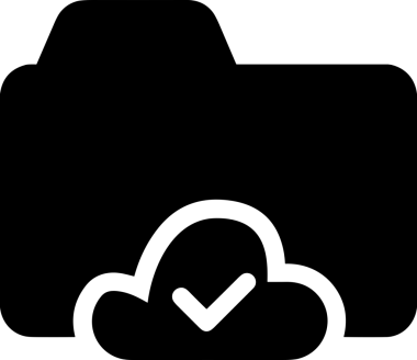 PNG biçiminde bulut depolama simgesi şeffaf arkaplan tasarımı ile dijital sunucu güvenli dosya eşzamanlama sunucu yönetimi ve modern web veya mobil kullanıcı arayüzü uygulamaları için ideal