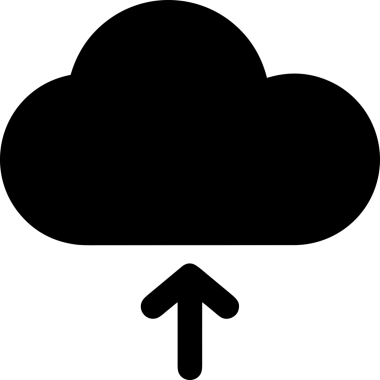 PNG biçiminde bulut depolama simgesi şeffaf arkaplan tasarımı ile dijital sunucu güvenli dosya eşzamanlama sunucu yönetimi ve modern web veya mobil kullanıcı arayüzü uygulamaları için ideal