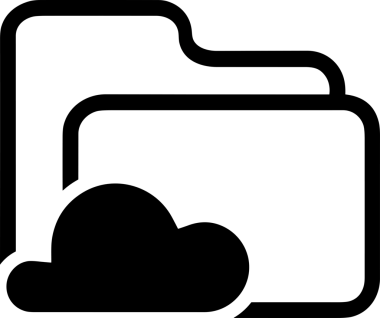 PNG biçiminde bulut depolama simgesi şeffaf arkaplan tasarımı ile dijital sunucu güvenli dosya eşzamanlama sunucu yönetimi ve modern web veya mobil kullanıcı arayüzü uygulamaları için ideal