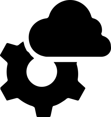 PNG biçiminde bulut depolama simgesi şeffaf arkaplan tasarımı ile dijital sunucu güvenli dosya eşzamanlama sunucu yönetimi ve modern web veya mobil kullanıcı arayüzü uygulamaları için ideal