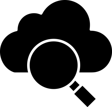 PNG biçiminde bulut depolama simgesi şeffaf arkaplan tasarımı ile dijital sunucu güvenli dosya eşzamanlama sunucu yönetimi ve modern web veya mobil kullanıcı arayüzü uygulamaları için ideal