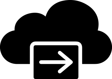 PNG biçiminde bulut depolama simgesi şeffaf arkaplan tasarımı ile dijital sunucu güvenli dosya eşzamanlama sunucu yönetimi ve modern web veya mobil kullanıcı arayüzü uygulamaları için ideal