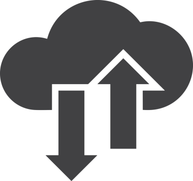 PNG biçiminde bulut depolama simgesi şeffaf arkaplan tasarımı ile dijital sunucu güvenli dosya eşzamanlama sunucu yönetimi ve modern web veya mobil kullanıcı arayüzü uygulamaları için ideal