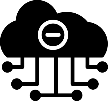 PNG biçiminde bulut depolama simgesi şeffaf arkaplan tasarımı ile dijital sunucu güvenli dosya eşzamanlama sunucu yönetimi ve modern web veya mobil kullanıcı arayüzü uygulamaları için ideal