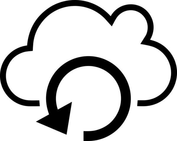 PNG biçiminde bulut depolama simgesi şeffaf arkaplan tasarımı ile dijital sunucu güvenli dosya eşzamanlama sunucu yönetimi ve modern web veya mobil kullanıcı arayüzü uygulamaları için ideal