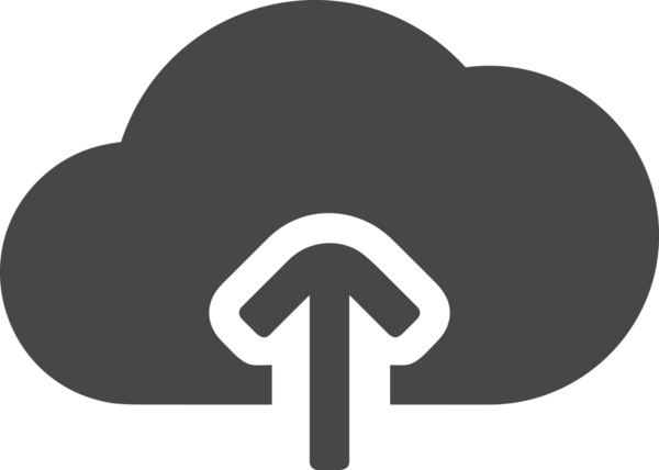 PNG biçiminde bulut depolama simgesi şeffaf arkaplan tasarımı ile dijital sunucu güvenli dosya eşzamanlama sunucu yönetimi ve modern web veya mobil kullanıcı arayüzü uygulamaları için ideal