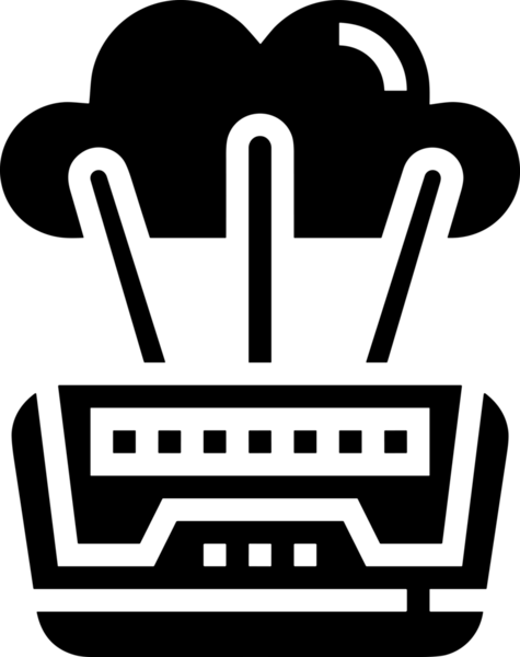 PNG biçiminde bulut depolama simgesi şeffaf arkaplan tasarımı ile dijital sunucu güvenli dosya eşzamanlama sunucu yönetimi ve modern web veya mobil kullanıcı arayüzü uygulamaları için ideal