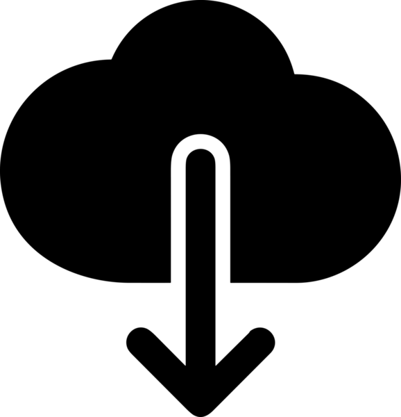 PNG biçiminde bulut depolama simgesi şeffaf arkaplan tasarımı ile dijital sunucu güvenli dosya eşzamanlama sunucu yönetimi ve modern web veya mobil kullanıcı arayüzü uygulamaları için ideal