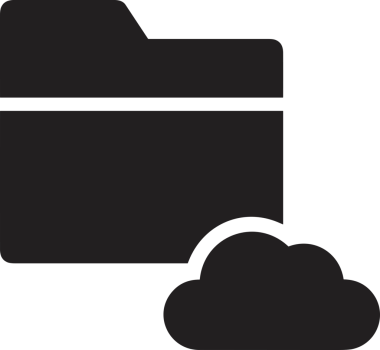 PNG biçiminde bulut depolama simgesi şeffaf arkaplan tasarımı ile dijital sunucu güvenli dosya eşzamanlama sunucu yönetimi ve modern web veya mobil kullanıcı arayüzü uygulamaları için ideal