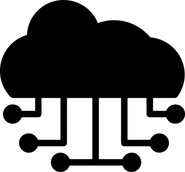 PNG biçiminde bulut depolama simgesi şeffaf arkaplan tasarımı ile dijital sunucu güvenli dosya eşzamanlama sunucu yönetimi ve modern web veya mobil kullanıcı arayüzü uygulamaları için ideal