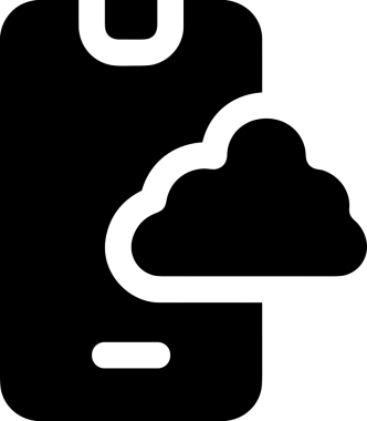 PNG biçiminde bulut depolama simgesi şeffaf arkaplan tasarımı ile dijital sunucu güvenli dosya eşzamanlama sunucu yönetimi ve modern web veya mobil kullanıcı arayüzü uygulamaları için ideal
