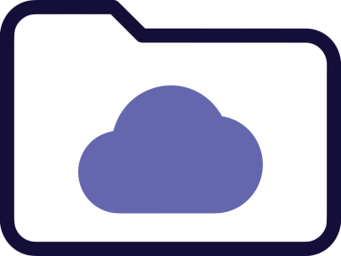 PNG biçiminde bulut depolama simgesi şeffaf arkaplan tasarımı ile dijital sunucu güvenli dosya eşzamanlama sunucu yönetimi ve modern web veya mobil kullanıcı arayüzü uygulamaları için ideal