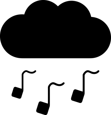 PNG biçiminde bulut depolama simgesi şeffaf arkaplan tasarımı ile dijital sunucu güvenli dosya eşzamanlama sunucu yönetimi ve modern web veya mobil kullanıcı arayüzü uygulamaları için ideal
