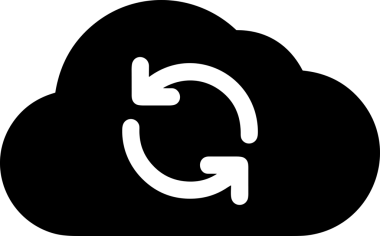 PNG biçiminde bulut depolama simgesi şeffaf arkaplan tasarımı ile dijital sunucu güvenli dosya eşzamanlama sunucu yönetimi ve modern web veya mobil kullanıcı arayüzü uygulamaları için ideal