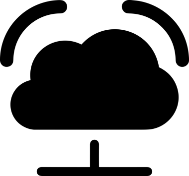 PNG biçiminde bulut depolama simgesi şeffaf arkaplan tasarımı ile dijital sunucu güvenli dosya eşzamanlama sunucu yönetimi ve modern web veya mobil kullanıcı arayüzü uygulamaları için ideal