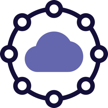 PNG biçiminde bulut depolama simgesi şeffaf arkaplan tasarımı ile dijital sunucu güvenli dosya eşzamanlama sunucu yönetimi ve modern web veya mobil kullanıcı arayüzü uygulamaları için ideal