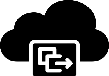 PNG biçiminde bulut depolama simgesi şeffaf arkaplan tasarımı ile dijital sunucu güvenli dosya eşzamanlama sunucu yönetimi ve modern web veya mobil kullanıcı arayüzü uygulamaları için ideal