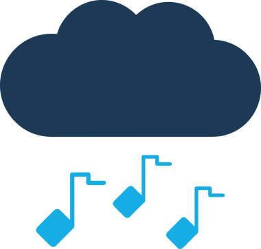 PNG biçiminde bulut depolama simgesi şeffaf arkaplan tasarımı ile dijital sunucu güvenli dosya eşzamanlama sunucu yönetimi ve modern web veya mobil kullanıcı arayüzü uygulamaları için ideal