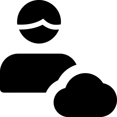 PNG biçiminde bulut depolama simgesi şeffaf arkaplan tasarımı ile dijital sunucu güvenli dosya eşzamanlama sunucu yönetimi ve modern web veya mobil kullanıcı arayüzü uygulamaları için ideal