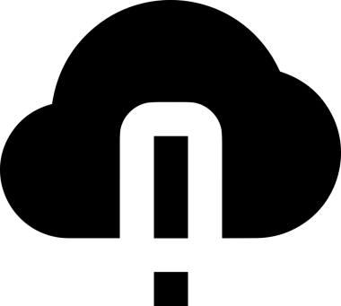 PNG biçiminde bulut depolama simgesi şeffaf arkaplan tasarımı ile dijital sunucu güvenli dosya eşzamanlama sunucu yönetimi ve modern web veya mobil kullanıcı arayüzü uygulamaları için ideal