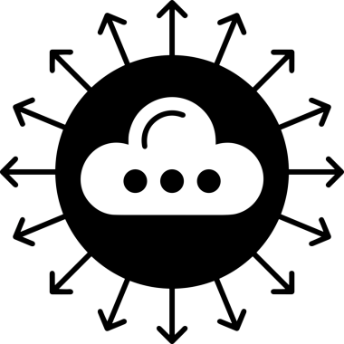 PNG biçiminde bulut depolama simgesi şeffaf arkaplan tasarımı ile dijital sunucu güvenli dosya eşzamanlama sunucu yönetimi ve modern web veya mobil kullanıcı arayüzü uygulamaları için ideal