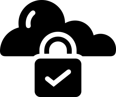 PNG biçiminde bulut depolama simgesi şeffaf arkaplan tasarımı ile dijital sunucu güvenli dosya eşzamanlama sunucu yönetimi ve modern web veya mobil kullanıcı arayüzü uygulamaları için ideal