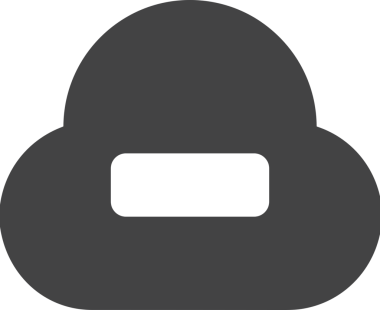 PNG biçiminde bulut depolama simgesi şeffaf arkaplan tasarımı ile dijital sunucu güvenli dosya eşzamanlama sunucu yönetimi ve modern web veya mobil kullanıcı arayüzü uygulamaları için ideal