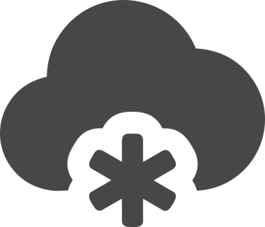 PNG biçiminde bulut depolama simgesi şeffaf arkaplan tasarımı ile dijital sunucu güvenli dosya eşzamanlama sunucu yönetimi ve modern web veya mobil kullanıcı arayüzü uygulamaları için ideal