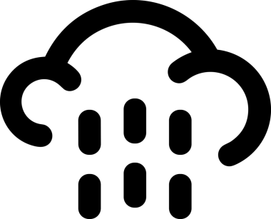 PNG biçiminde bulut depolama simgesi şeffaf arkaplan tasarımı ile dijital sunucu güvenli dosya eşzamanlama sunucu yönetimi ve modern web veya mobil kullanıcı arayüzü uygulamaları için ideal
