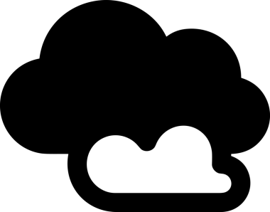 PNG biçiminde bulut depolama simgesi şeffaf arkaplan tasarımı ile dijital sunucu güvenli dosya eşzamanlama sunucu yönetimi ve modern web veya mobil kullanıcı arayüzü uygulamaları için ideal
