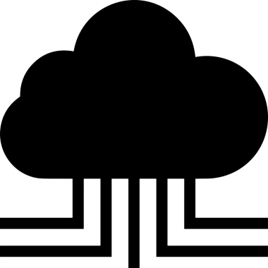 PNG biçiminde bulut depolama simgesi şeffaf arkaplan tasarımı ile dijital sunucu güvenli dosya eşzamanlama sunucu yönetimi ve modern web veya mobil kullanıcı arayüzü uygulamaları için ideal