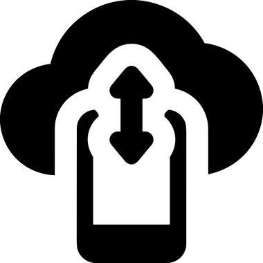 PNG biçiminde bulut depolama simgesi şeffaf arkaplan tasarımı ile dijital sunucu güvenli dosya eşzamanlama sunucu yönetimi ve modern web veya mobil kullanıcı arayüzü uygulamaları için ideal