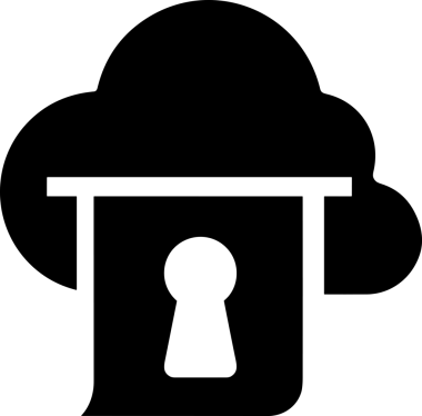 PNG biçiminde bulut depolama simgesi şeffaf arkaplan tasarımı ile dijital sunucu güvenli dosya eşzamanlama sunucu yönetimi ve modern web veya mobil kullanıcı arayüzü uygulamaları için ideal