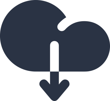 PNG biçiminde bulut depolama simgesi şeffaf arkaplan tasarımı ile dijital sunucu güvenli dosya eşzamanlama sunucu yönetimi ve modern web veya mobil kullanıcı arayüzü uygulamaları için ideal