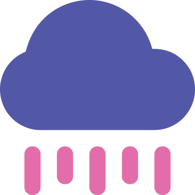 PNG biçiminde bulut depolama simgesi şeffaf arkaplan tasarımı ile dijital sunucu güvenli dosya eşzamanlama sunucu yönetimi ve modern web veya mobil kullanıcı arayüzü uygulamaları için ideal