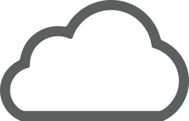 PNG biçiminde bulut depolama simgesi şeffaf arkaplan tasarımı ile dijital sunucu güvenli dosya eşzamanlama sunucu yönetimi ve modern web veya mobil kullanıcı arayüzü uygulamaları için ideal