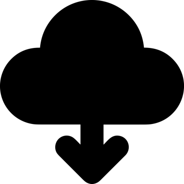 PNG biçiminde bulut depolama simgesi şeffaf arkaplan tasarımı ile dijital sunucu güvenli dosya eşzamanlama sunucu yönetimi ve modern web veya mobil kullanıcı arayüzü uygulamaları için ideal