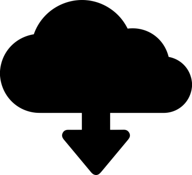 PNG biçiminde bulut depolama simgesi şeffaf arkaplan tasarımı ile dijital sunucu güvenli dosya eşzamanlama sunucu yönetimi ve modern web veya mobil kullanıcı arayüzü uygulamaları için ideal