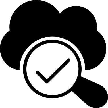 PNG biçiminde bulut depolama simgesi şeffaf arkaplan tasarımı ile dijital sunucu güvenli dosya eşzamanlama sunucu yönetimi ve modern web veya mobil kullanıcı arayüzü uygulamaları için ideal
