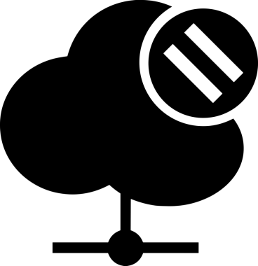 PNG biçiminde bulut depolama simgesi şeffaf arkaplan tasarımı ile dijital sunucu güvenli dosya eşzamanlama sunucu yönetimi ve modern web veya mobil kullanıcı arayüzü uygulamaları için ideal