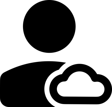PNG biçiminde bulut depolama simgesi şeffaf arkaplan tasarımı ile dijital sunucu güvenli dosya eşzamanlama sunucu yönetimi ve modern web veya mobil kullanıcı arayüzü uygulamaları için ideal