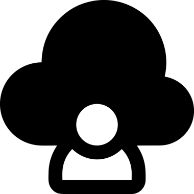 PNG biçiminde bulut depolama simgesi şeffaf arkaplan tasarımı ile dijital sunucu güvenli dosya eşzamanlama sunucu yönetimi ve modern web veya mobil kullanıcı arayüzü uygulamaları için ideal