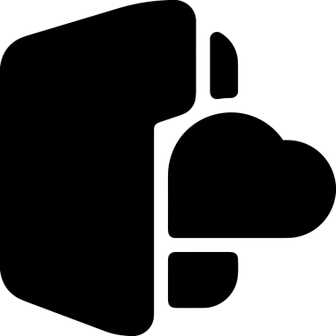 PNG biçiminde bulut depolama simgesi şeffaf arkaplan tasarımı ile dijital sunucu güvenli dosya eşzamanlama sunucu yönetimi ve modern web veya mobil kullanıcı arayüzü uygulamaları için ideal