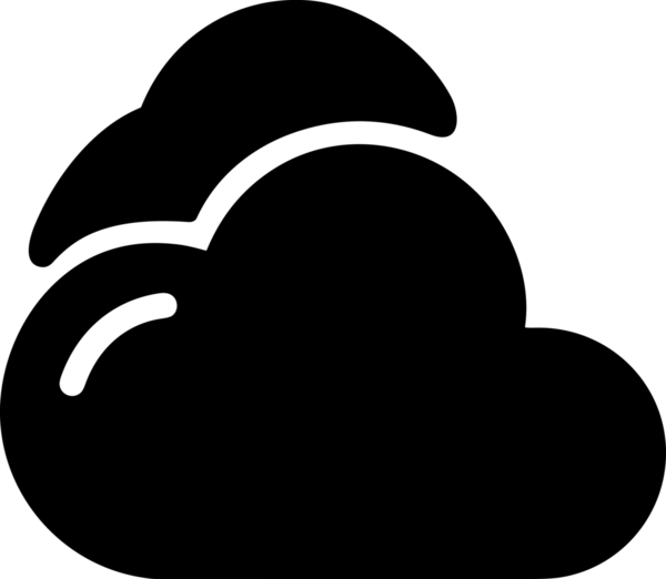 PNG biçiminde bulut depolama simgesi şeffaf arkaplan tasarımı ile dijital sunucu güvenli dosya eşzamanlama sunucu yönetimi ve modern web veya mobil kullanıcı arayüzü uygulamaları için ideal