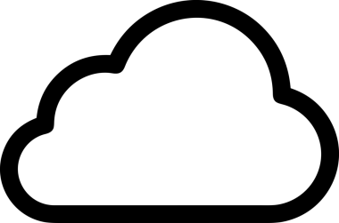 PNG biçiminde bulut depolama simgesi şeffaf arkaplan tasarımı ile dijital sunucu güvenli dosya eşzamanlama sunucu yönetimi ve modern web veya mobil kullanıcı arayüzü uygulamaları için ideal