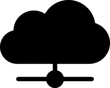 PNG biçiminde bulut depolama simgesi şeffaf arkaplan tasarımı ile dijital sunucu güvenli dosya eşzamanlama sunucu yönetimi ve modern web veya mobil kullanıcı arayüzü uygulamaları için ideal