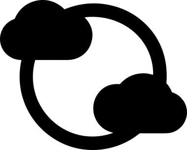 PNG biçiminde bulut depolama simgesi şeffaf arkaplan tasarımı ile dijital sunucu güvenli dosya eşzamanlama sunucu yönetimi ve modern web veya mobil kullanıcı arayüzü uygulamaları için ideal