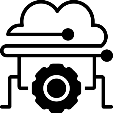 PNG biçiminde bulut depolama simgesi şeffaf arkaplan tasarımı ile dijital sunucu güvenli dosya eşzamanlama sunucu yönetimi ve modern web veya mobil kullanıcı arayüzü uygulamaları için ideal