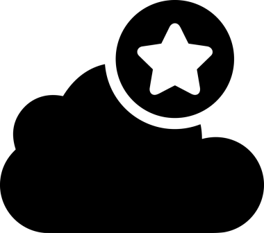 PNG biçiminde bulut depolama simgesi şeffaf arkaplan tasarımı ile dijital sunucu güvenli dosya eşzamanlama sunucu yönetimi ve modern web veya mobil kullanıcı arayüzü uygulamaları için ideal