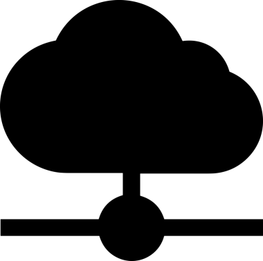 PNG biçiminde bulut depolama simgesi şeffaf arkaplan tasarımı ile dijital sunucu güvenli dosya eşzamanlama sunucu yönetimi ve modern web veya mobil kullanıcı arayüzü uygulamaları için ideal